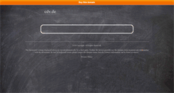 Desktop Screenshot of cdv.de